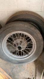 Austin 7 spaakwielen met band, Auto-onderdelen, Banden en Velgen, Ophalen, 16 inch, Velg(en)