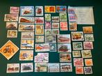 Lot de timbres sur le thème des trains,..., Trains, Affranchi, Enlèvement ou Envoi
