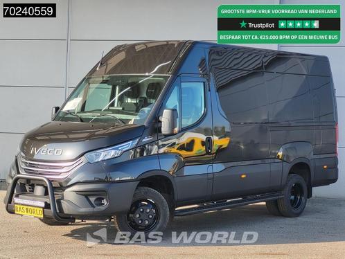 Iveco Daily 35C18 180PK Black Edition Automaat Dubbellucht L, Auto's, Bestelwagens en Lichte vracht, Bedrijf, Te koop, Achteruitrijcamera