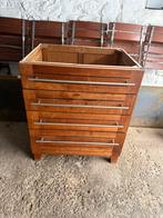 A vendre  meubles de salle de bain en teak, Enlèvement, Utilisé