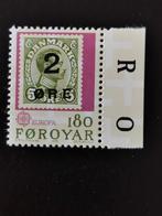 Faeroer / Foroyar 1979 - Europa CEPT met randfragment **, Ophalen of Verzenden, Denemarken, Postfris
