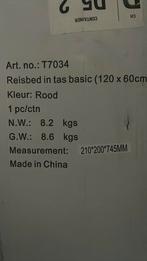 Reisbed, Enlèvement ou Envoi, Neuf, Matelas