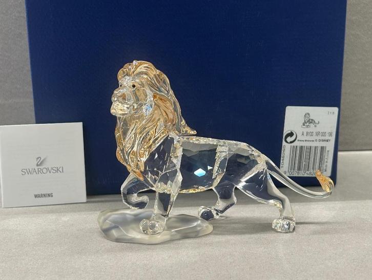 Swarovski Lion King Mufasa, Verzamelen, Swarovski, Nieuw, Figuurtje, Ophalen of Verzenden
