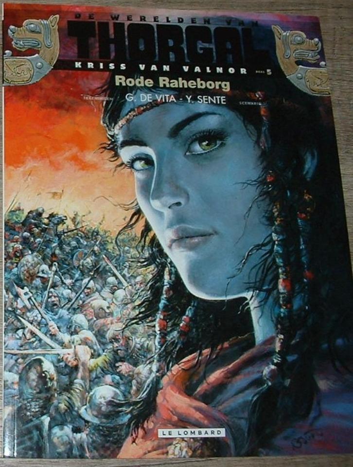 strip van thorgal reeks kriss van valnor 1e druk lombard, Boeken, Stripverhalen, Zo goed als nieuw, Meerdere stripboeken, Verzenden