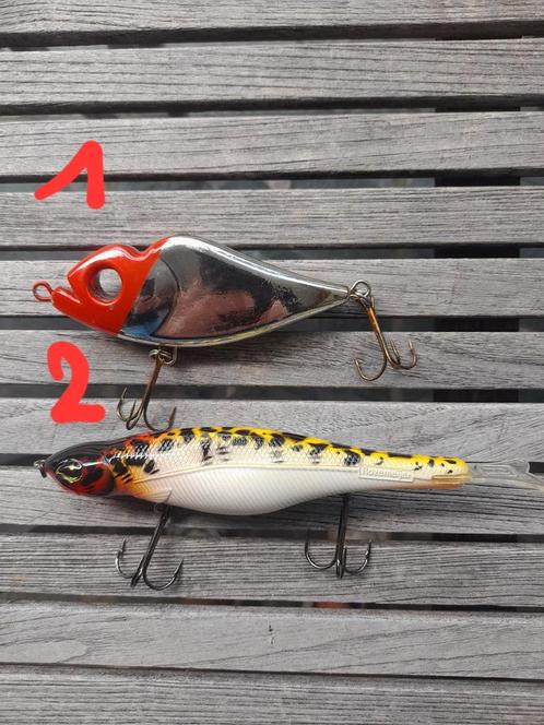 Diverse jerkbaits/pluggen/softbaits, Sports nautiques & Bateaux, Pêche à la ligne | Poissons prédateurs, Comme neuf, Enlèvement ou Envoi