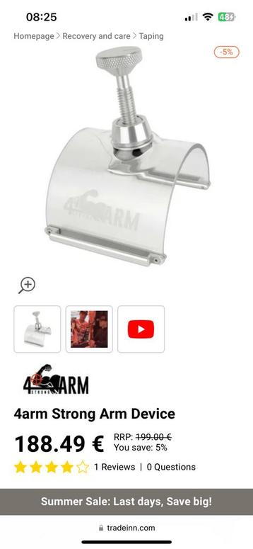 4arm strong arm device