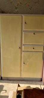 Meuble armoire vintage, Maison & Meubles, 100 à 150 cm, Autres essences de bois, 150 à 200 cm, Enlèvement