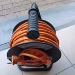 verlengdraad met haspel 40 meter, Doe-het-zelf en Bouw, Elektriciteit en Kabels, Ophalen of Verzenden, Zo goed als nieuw, Kabel of Snoer