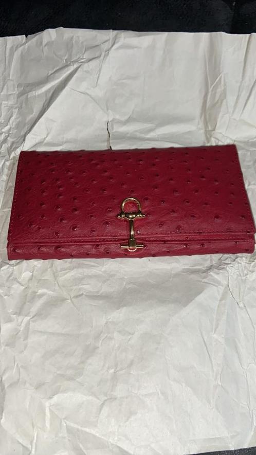 Lederen portemonnee., Handtassen en Accessoires, Portemonnees, Nieuw, Leder, Ophalen