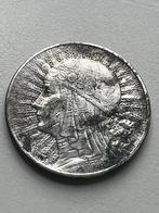 Polen 5 zl Polonia 1934 zilver, Ophalen of Verzenden