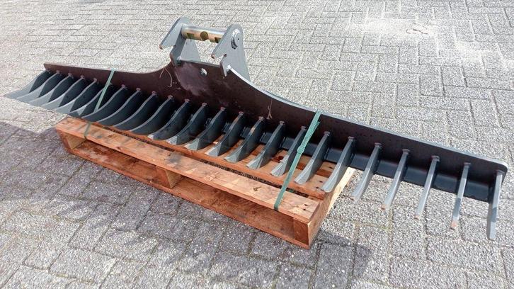 Lehnhoff Haenner MS03 Symlock rake 2m wide Unused (bj 2023), Zakelijke goederen, Machines en Bouw | Onderdelen