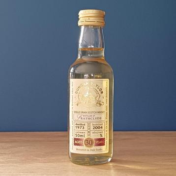 Strathclyde 1973 grain whisky miniature beschikbaar voor biedingen