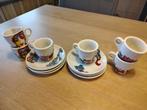 Espresso tasjes, Huis en Inrichting, Ophalen, Zo goed als nieuw, Overige stijlen, Porselein