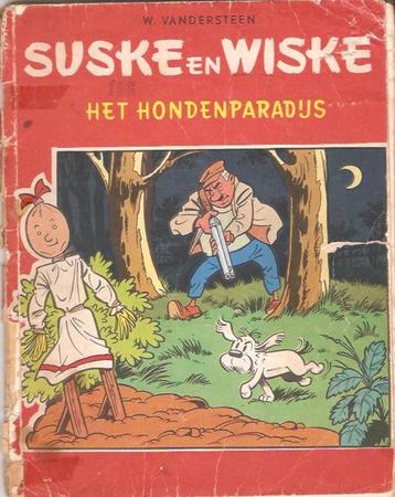 Suske en Wiske - Het hondenparadijs (1ste druk 1962) beschikbaar voor biedingen