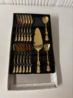 Vintage verguld koffiebestek, Ophalen of Verzenden