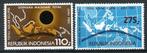 INDONESIE: ZB 1153/1154 MNH 1983 Zonsverduistering op Java, Ophalen of Verzenden, Postfris, Zuidoost-Azië