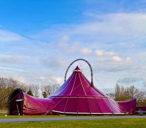 Verhuur prachtige circustent, Hobby en Vrije tijd, Feestartikelen | Verhuur, Nieuw, Ophalen of Verzenden