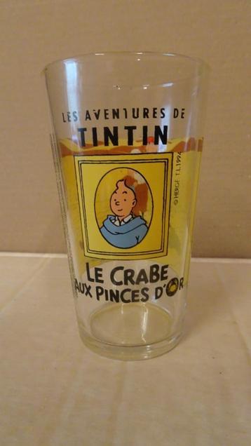 Verre Tintin Amora 1994 - Le Crabe aux Pinces d'Or - France