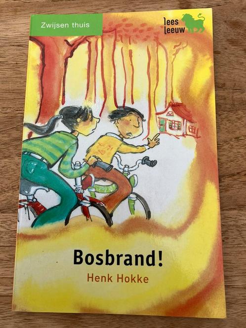 Leesleeuw - Bosbrand! - AVI 6, Livres, Livres pour enfants | Jeunesse | Moins de 10 ans, Utilisé, Fiction général, Enlèvement ou Envoi