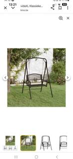 Schommelstoel, Ophalen, Nieuw, Zwart, Eén