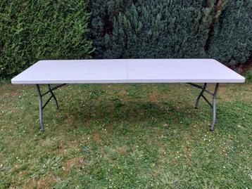 Plooitafel 2m40 - 3 beschikbaar beschikbaar voor biedingen