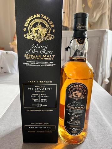 Whisky  Duncan. Taylor Pittyvaich 1979 beschikbaar voor biedingen