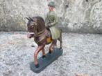 DURSO Belgische officier op paard met lange jas leuk item., Ophalen of Verzenden