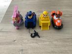 Paw Patrol verschillende characters met voertuig (7 cm), Ophalen of Verzenden, Zo goed als nieuw