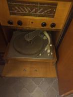 Meuble radio- tourne disques ancien, Antiek en Kunst, Ophalen