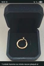 1 vergulde creool voor heren, Hangers, Ophalen of Verzenden, Zo goed als nieuw, Goud