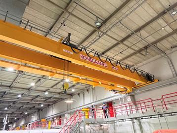 Rolbrug Konecranes 14.250 mm/15 ton/2011/nieuwstaat beschikbaar voor biedingen