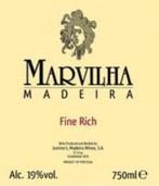 Madeira Marvilha Fine Rich, Verzamelen, Wijnen, Ophalen of Verzenden, Nieuw, Vol