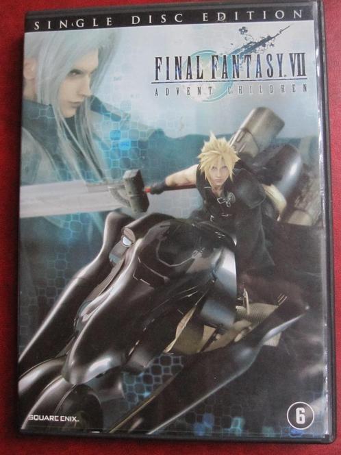 Final Fantasy 7 - Advent Children, Cd's en Dvd's, Dvd's | Science Fiction en Fantasy, Zo goed als nieuw, Science Fiction, Vanaf 12 jaar