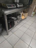 Inox werktafel, Huis en Inrichting, Ophalen, Gebruikt