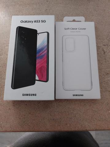 Samsung Galaxy A53 5G met hoesje beschikbaar voor biedingen
