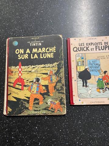 Ancienne bd tintin.., Enlèvement, Tintin, Utilisé