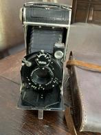 2 vintage fototoestellen met originele lederen hoes., Verzamelen, Ophalen, Fototoestel