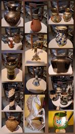 Zeer groot lot antiek, curiosa, kunst. Niet apart te koop., Ophalen