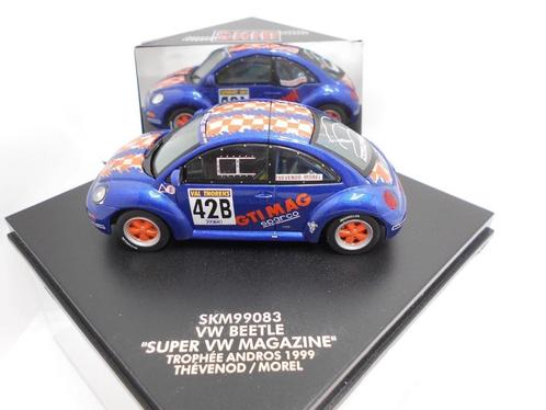 1:43 Vitesse Skid 1999 VW New Beetle Kever Andros Trophée, Hobby en Vrije tijd, Modelauto's | 1:43, Zo goed als nieuw, Auto, Ophalen of Verzenden