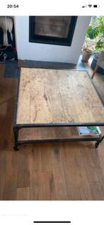 Table basse industrielle, Maison & Meubles, Enlèvement, Comme neuf