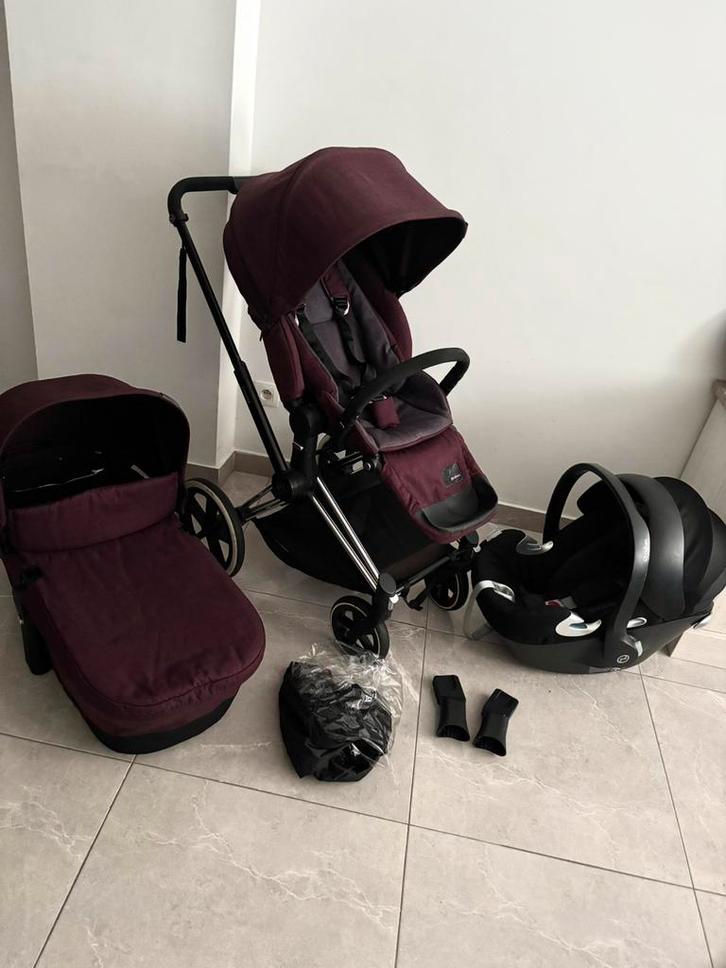 poussette CYBEX PRIAM  avec landau et siège auto cybex, Enfants & Bébés, Poussettes & Combinaisons, Comme neuf, Poussette, Enlèvement