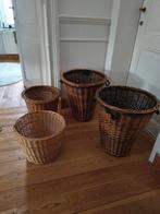 4 paniers en osier, Maison & Meubles, Enlèvement, Osier, Panier