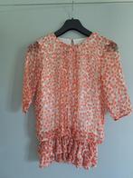 Blouse Liu Jo Junior Blanc/Beige/Saumon Fille taille 12 ans, Liu jo, Enlèvement ou Envoi, Chemise ou À manches longues, Comme neuf