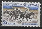 Senegal 1961 - Yvert 207 - Paardenkoers - 2 F. (ST), Timbres & Monnaies, Timbres | Afrique, Affranchi, Envoi