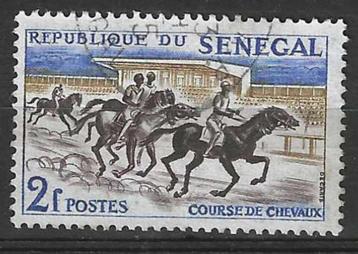 Senegal 1961 - Yvert 207 - Paardenkoers - 2 F. (ST)