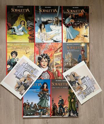 Sofaletta talent 8 delen Hc + twee libris Nieuwstaat beschikbaar voor biedingen