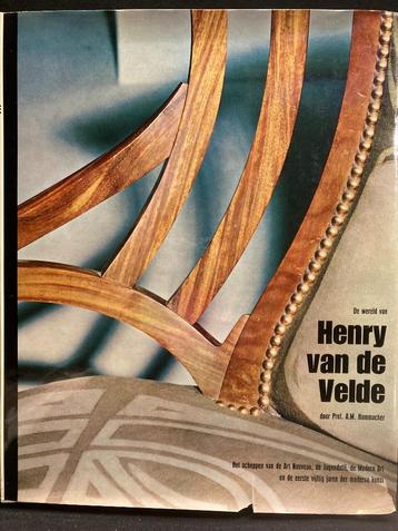 Coffret à livres HENRY VAN DE VELDE, Enlèvement ou Envoi, Architectes, Diverse auteurs, Utilisé