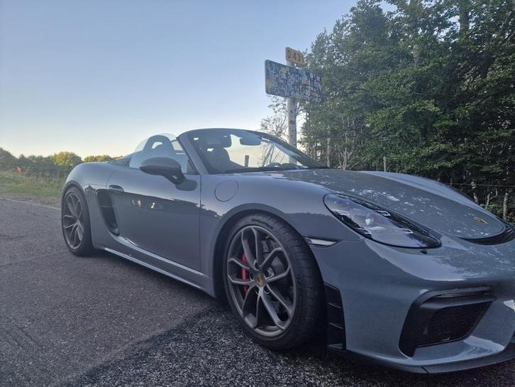 Porsche Spyder 718 8-2023, Auto's, Porsche, Particulier, Boxster, Achteruitrijcamera, Alarm, Android Auto, Centrale vergrendeling
