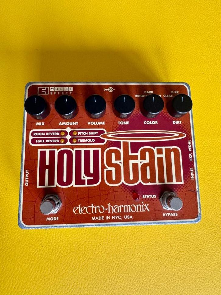 Electro-Harmonix Holy Stain effectenpedaal, Muziek en Instrumenten, Effecten, Gebruikt, Delay of Echo, Distortion, Overdrive of Fuzz