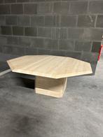 Table basse en travertin, Comme neuf, 50 à 100 cm, Autres matériaux, 50 à 100 cm